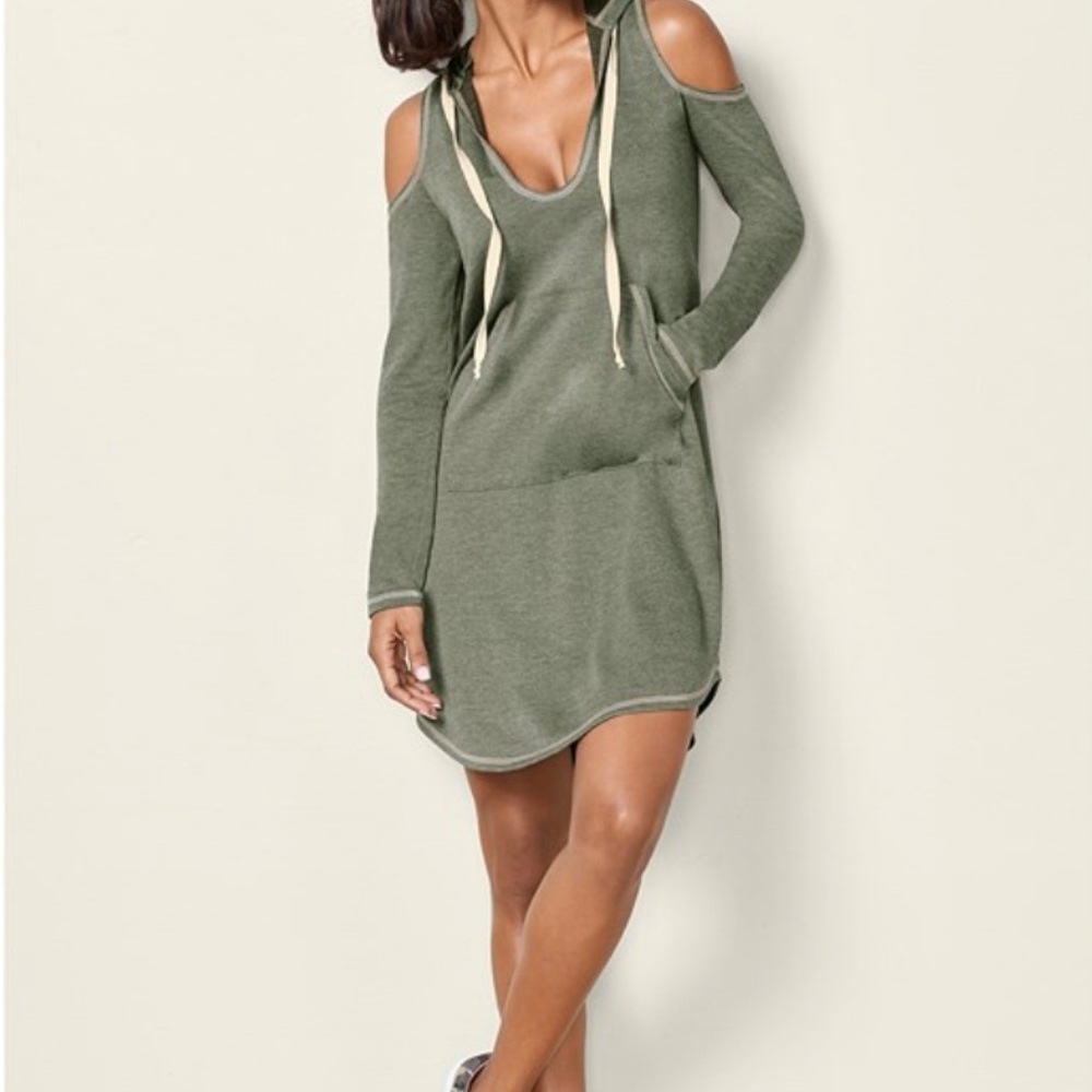 Cold Shoulder Lounge Dress